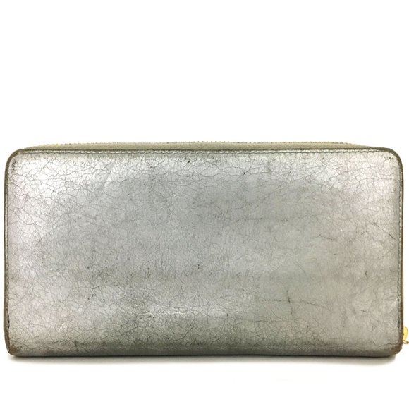 BALENCIAGA The City Leather Zip Around Long Wallet /1D6891 - Picture 4 of 8